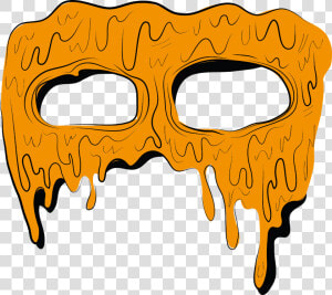 Mascara Grimeart Grime Grimeface Eyes Orange Anaranjado   Eye Grime Art Sticker  HD Png Download