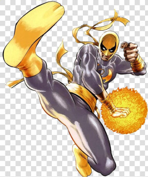 Danny Rand   Iron Fist Comic Png  Transparent Png
