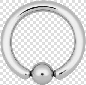 Body Jewelry   Ball Closure Ring Png  Transparent Png