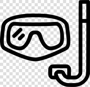 Diving Mask Gear Sea Underwater  HD Png Download