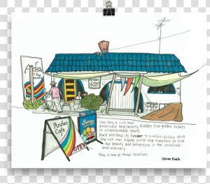 The Ordinary Cafe   Illustration  HD Png Download