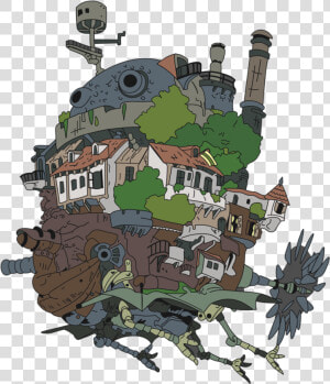 Transparent Pin Up Png   Howl  39 s Moving Castle Poster  Png Download