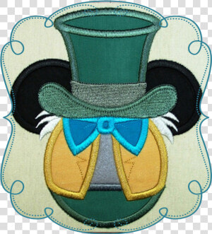 Tick Tock Tom   Mad Hatter Mickey Head  HD Png Download