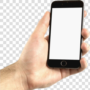 Iphone Png With Background   Person Holding Iphone 8  Transparent Png