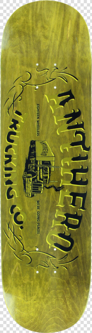 Anti Hero 18 Wheeler Trucking   Skateboard Deck  HD Png Download