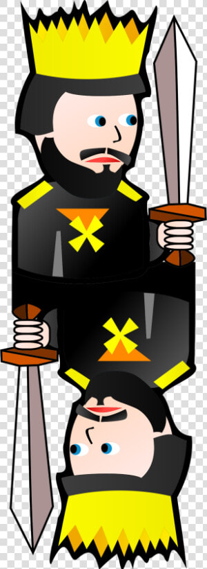 Double King Of Spades Clip Arts  HD Png Download