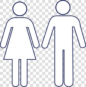 Man Vs Woman Clipart   Women  39 s Restroom Sign  HD Png Download