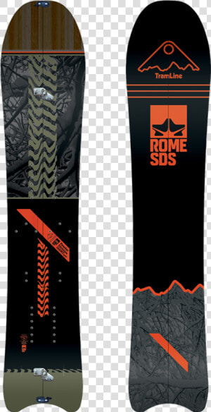 Rome Powder Division Splitboard  HD Png Download