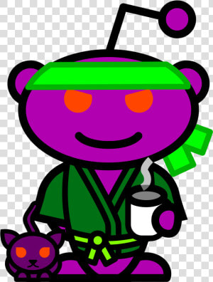 My Snoovatar Is A Purple Robot Ninja   Fortnite Robot Parts Drawing  HD Png Download