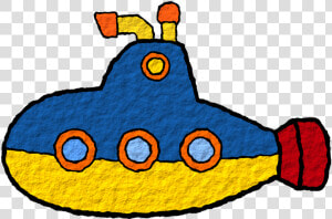 Amarillo Blue El Mar   Submarine Png Clipart  Transparent Png