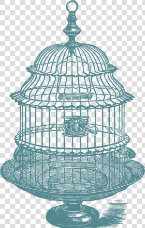 Download Above Set Of Bird Cage Stock Images   Vintage Bird Cage Black And White  HD Png Download