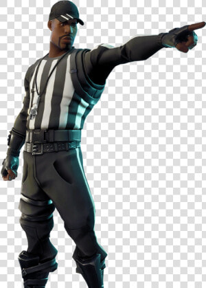 Fortnite Player Png   Fortnite Referee Skin Png  Transparent Png