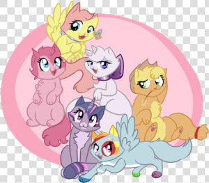 My Little Kittens 1 My Little Pony Friendship Is Magic  HD Png Download