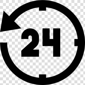 Últimas 24 Horas Icon   12 Hour Clock Icon  HD Png Download