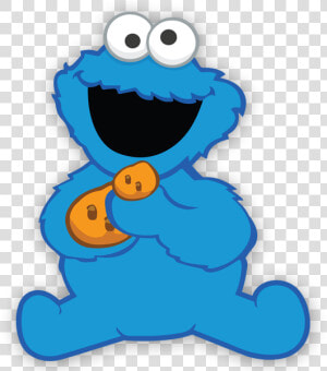 Wall Sticker For Kid The Baby Cookie Monster   Baby Cookie Monster Clipart  HD Png Download