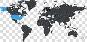 Transparent Map Of Usa Png   World Map  Png Download