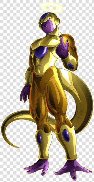 Golden Frieza Render  HD Png Download