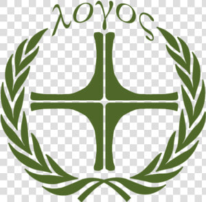 Our Logo Combines The Cross With The Laurel Wreath   HD Png Download