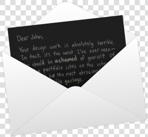 Dear John Letter   Envelope  HD Png Download