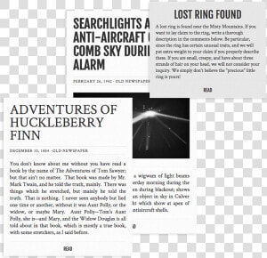 Old Newspaper Wordpress Theme Featuring Three Post  HD Png Download