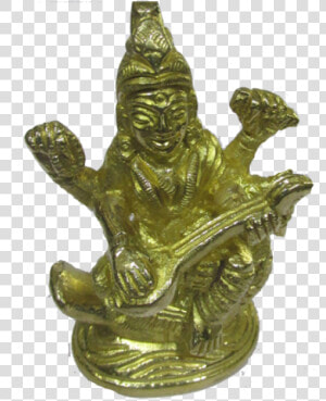Transparent Saraswati God Png   Bronze Sculpture  Png Download