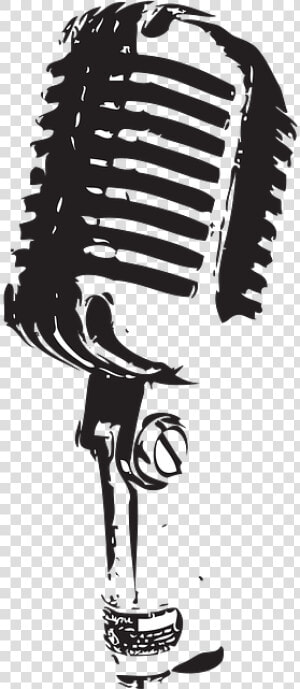 Microphone Clipart Tumblr Transparent   Transparent Background Microphone Vector Png  Png Download