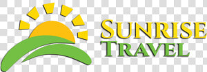 Sunrise Travel Services   Travel Services Logo Yellow  HD Png Download