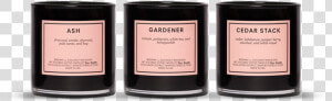 Ash  Gardener And Cedar Stack Votive Set   Boy Smells  HD Png Download
