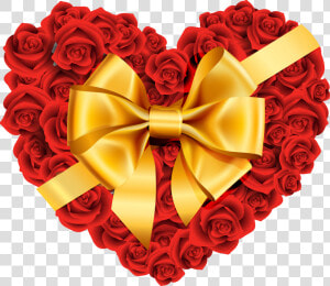 Heart Rose Png High quality Image   Heart With Rose Png  Transparent Png