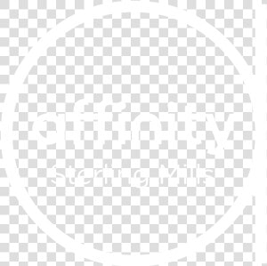 Affinity Sterling Mills White Logo No Text   Circle  HD Png Download
