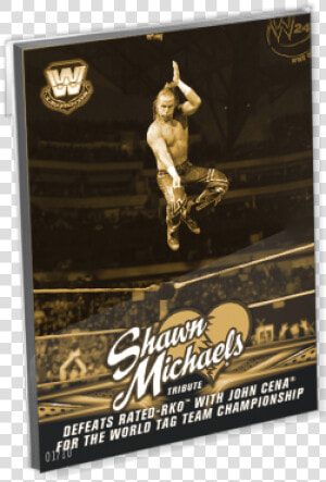 2018 Topps Wwe Heritage Oversized Complete Shawn Michaels  HD Png Download