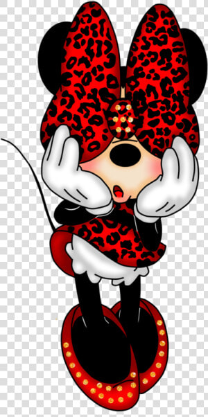 Imagenes De Minnie Mouse   Minnie Mouse Animal Print  HD Png Download