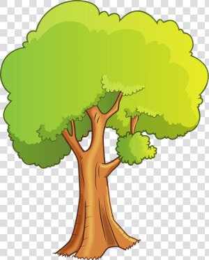 Transparent Watercolor Greenery Png   Clipart Tree Cartoon  Png Download