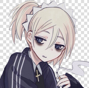Transparent Cigarette Png Transparent   Dark Circles Under Eyes Anime  Png Download