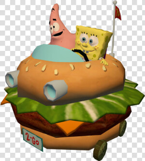Download Zip Archive   Spongebob Movie Game Patty Wagon  HD Png Download