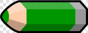 Pencil Green Colored Png   Color Pencil Cartoon Png  Transparent Png