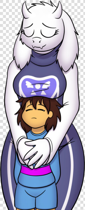 Toriel Hugs You   Cartoon  HD Png Download