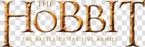 Hobbit The Battle Of The Five Armies Logo  HD Png Download