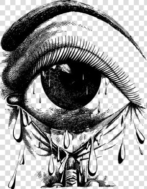 Crying Eye Clip Arts   Crying Eyes Cliparts  HD Png Download