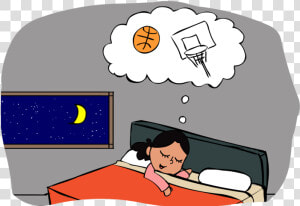 Bball Sleeping  HD Png Download