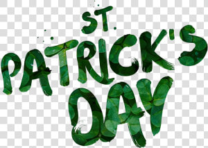 St Patrick Text Png   St Patricks Day  Transparent Png