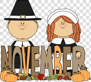 November Cliparts Transparent Themed   Pilgrim Clipart  HD Png Download