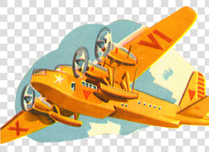Old Airplane Cliparts   Vintage Plane Png  Transparent Png
