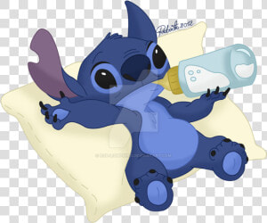 Colored Drawing Stitch   Stitch Cute And Easy Drawings  HD Png Download
