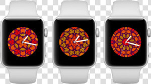 Autumn Leaves 3up   Fall Apple Watch Face  HD Png Download