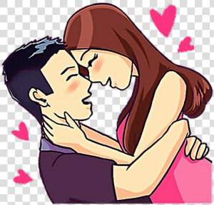 Clipart Love Sticker   Cartoon Love Sticker Png  Transparent Png