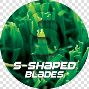 S Shaped Blade Fiber Icon Cooling Technology Artificial   Label  HD Png Download