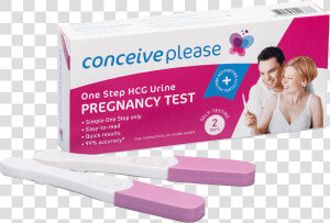 Conceiveplease™ One Step Hcg Urine Pregnancy Test   Conceive Pregnancy Test  HD Png Download