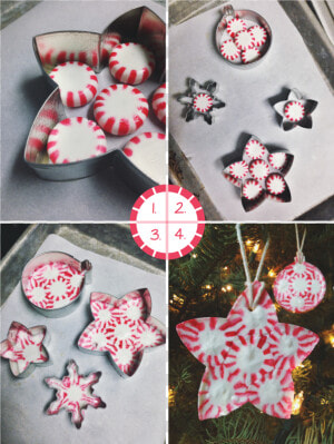 Peppermint Christmas Ornament Candies   Christmas Diy Decor  HD Png Download