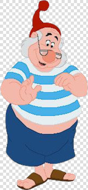 Smee Is Captain Hook S Former Trusted Assistant And  HD Png Download